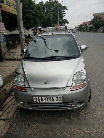 Bán Chevrolet Spark đời 2009, màu bạc số sàn, giá 115tr