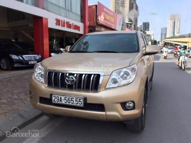 Bán Toyota Prado 2.7 đời 2012, màu vàng, nhập khẩu