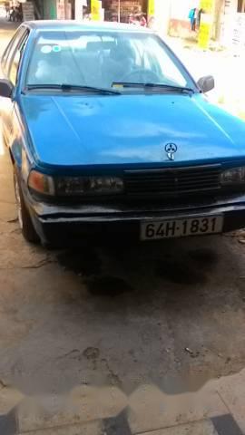 Cần bán gấp Mitsubishi Lancer năm 2001, màu xanh lam