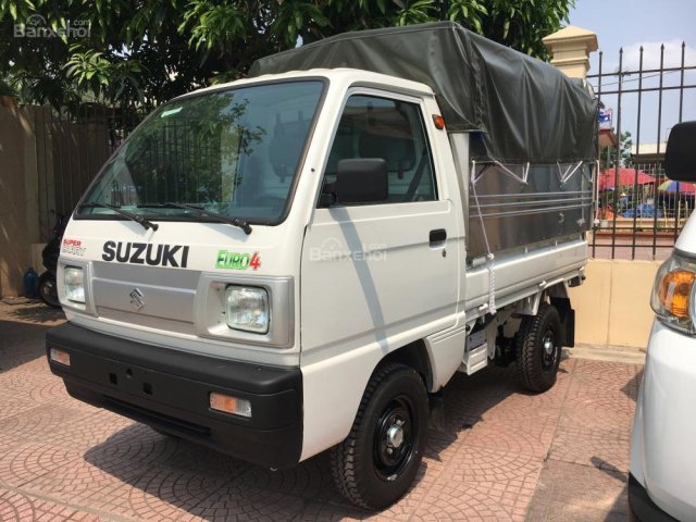 Bán Suzuki Super Carry Truck đời 2018, màu trắng, giá chỉ 249tr, tặng 100% lệ phí trước bạ - LH 0911935188