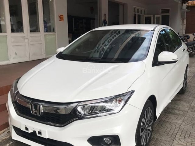 Bán Honda City 1.5 CVT 2018, màu trắng giá tốt tại Quảng Bình, 0914815689