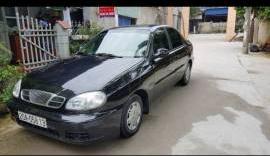 Cần bán Daewoo Lanos 2003, màu đen, giá tốt