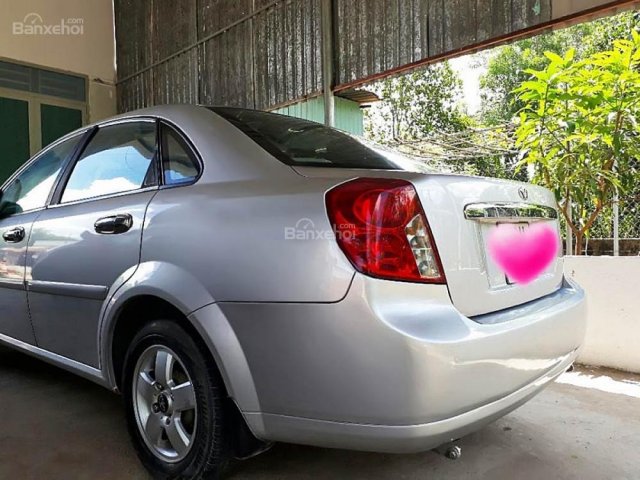 Cần bán lại xe Daewoo Lacetti đời 2009, màu bạc