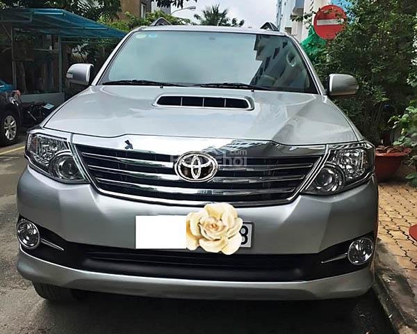 Bán ô tô Toyota Fortuner 2.5G đời 2015, màu bạc số sàn, giá chỉ 870 triệu