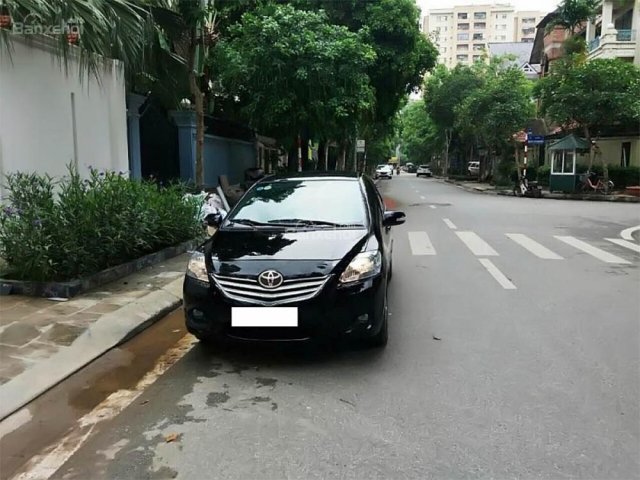 Bán xe Toyota Vios E đời 2010, màu đen xe gia đình, giá chỉ 298 triệu