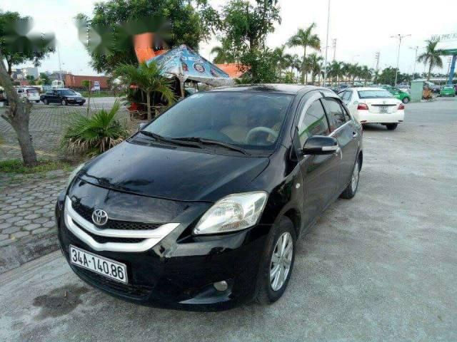 Cần bán lại xe Toyota Vios đời 2009, màu đen