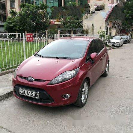 Cần bán xe Ford Fiesta AT đời 2011, màu đỏ