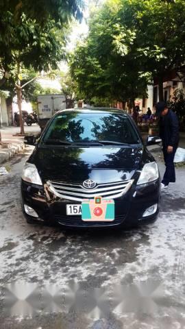 Bán Toyota Vios đời 2009, màu đen, giá 275tr