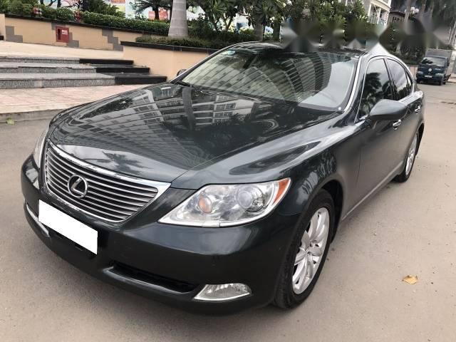 Cần bán gấp Lexus LS 460L đời 2008, màu đen, nhập khẩu nguyên chiếc