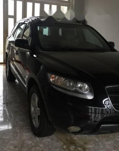 Cần bán xe Hyundai Santa Fe đời 2008, màu đen 