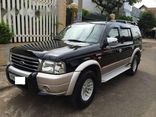 Bán Ford Everest đời 2005, màu đen, giá chỉ 320 triệu