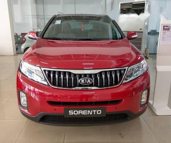 Bán Kia Sorento đời 2017, xe mới, màu đỏ