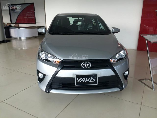 Bán ô tô Toyota Yaris E đời 2017, màu bạc, nhập khẩu, giá ngoại giao - LH ngay em Hùng 0911404101