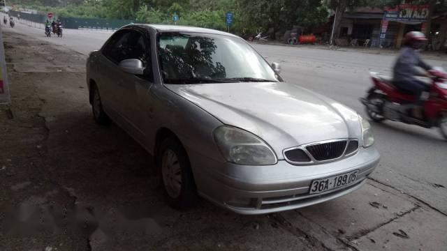 Chính chủ bán Daewoo Nubira đời 2002, màu bạc