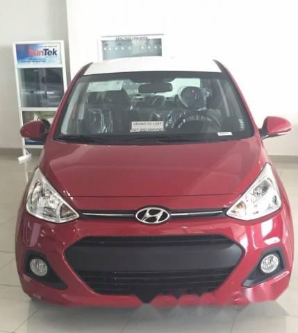 Bán Hyundai Grand i10 sản xuất 2017, màu đỏ