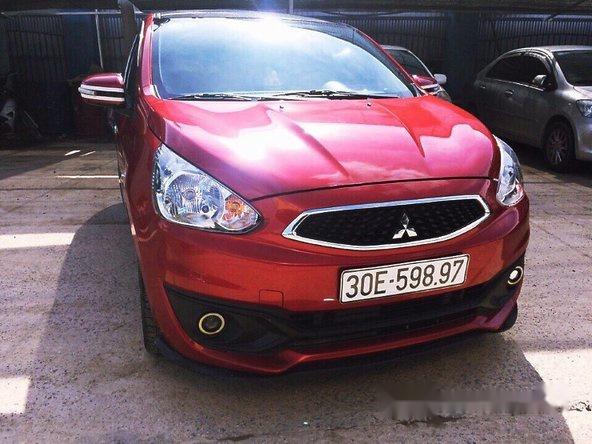 Bán Mitsubishi Mirage đời 2017, màu đỏ  