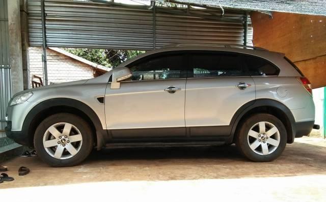 Bán xe cũ Chevrolet Captiva đời 2007, màu bạc xe gia đình, giá chỉ 390 triệu