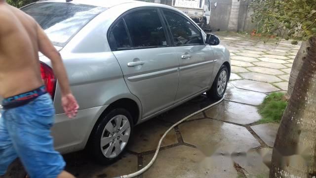 Bán xe Hyundai Verna đời 2008, màu bạc, xe nhập