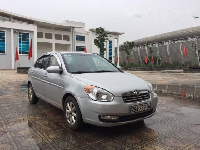 Bán Hyundai Verna 2008, màu bạc, nhập khẩu nguyên chiếc số tự động, giá tốt