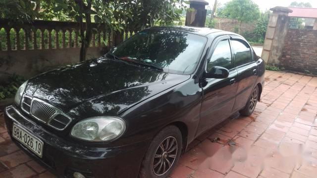 Bán Daewoo Lanos đời 2002, màu đen 