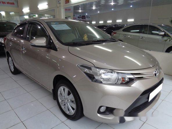 Cần bán xe Toyota Vios 1.5 E MT đời 2003, màu nâu đã đi 7419 km, giá tốt