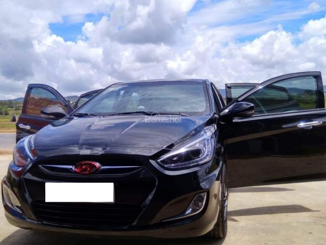 Bán Hyundai Accent Blue đời 2014, màu đen, xe nhập, 520tr