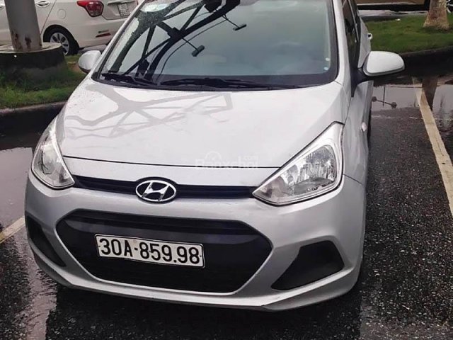 Xe Hyundai Grand i10 đời 2015, màu bạc, nhập khẩu nguyên chiếc giá cạnh tranh