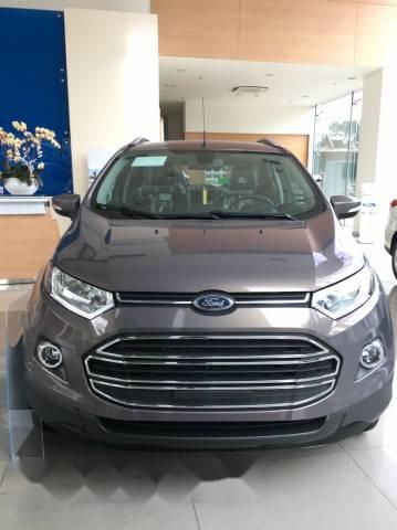 Bán ô tô Ford EcoSport Trend đời 2017, màu nâu