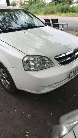 Bán Daewoo Lacetti sản xuất 2009, màu trắng xe gia đình