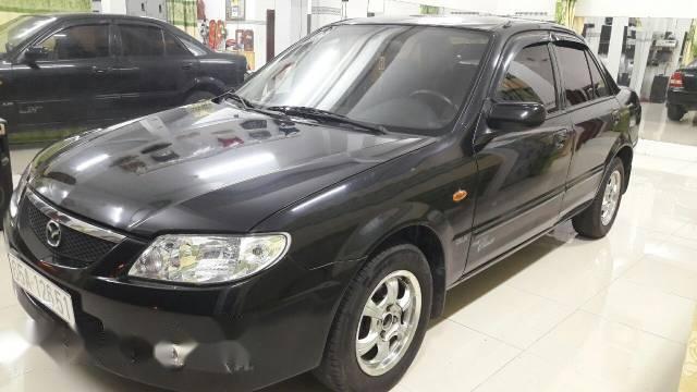 Cần bán Mazda 323 GLX Classic đời 2003, màu đen như mới, giá 225tr