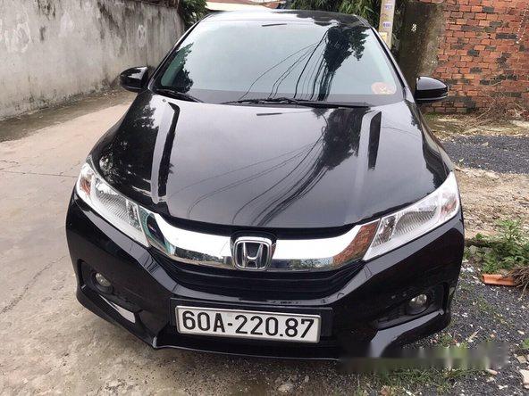 Bán ô tô Honda City đời 2015, màu đen số tự động