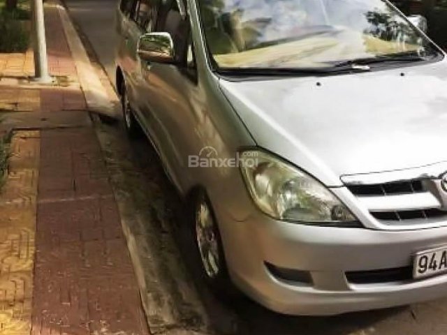 Bán xe Toyota Innova J sản xuất 2007, màu bạc