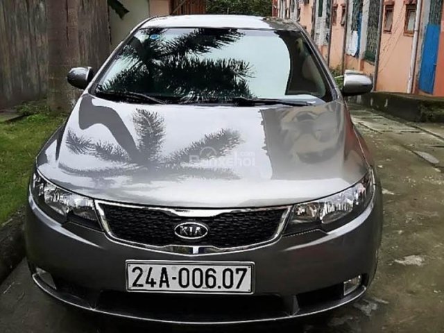 Bán Kia Forte SX 1.6 AT đời 2011, màu xám số tự động, 425tr