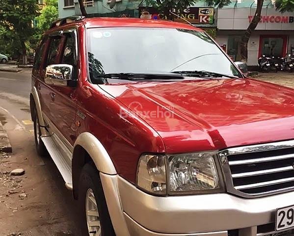 Bán ô tô Ford Everest 2.5L 4x2 MT đời 2005, màu đỏ như mới, giá chỉ 320 triệu