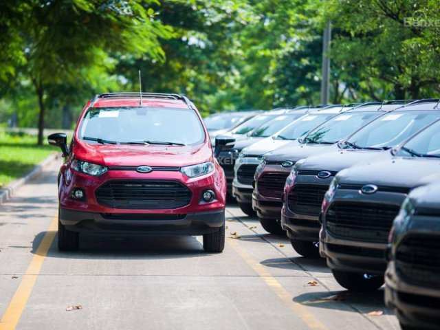 Đại lý Ford Thủ Đô bán Ford EcoSport đời 2018 đủ màu, giá chỉ từ 546tr, hỗ trợ trả góp 80%, LH: 0975434628