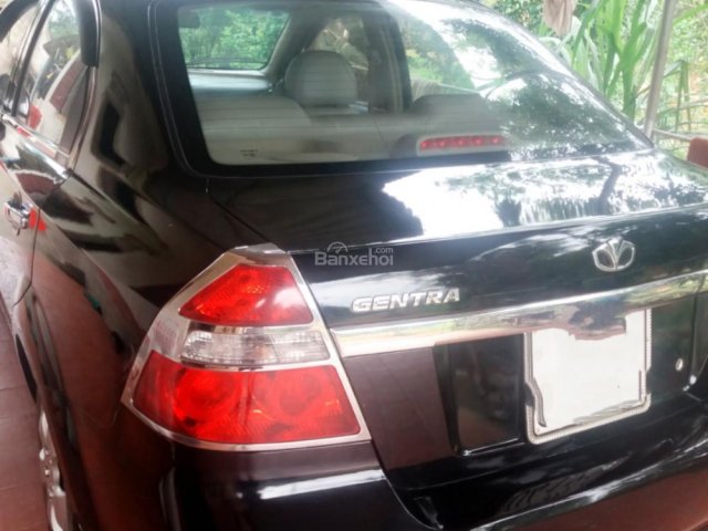 Cần bán Daewoo Gentra SX đời 2009, màu đen