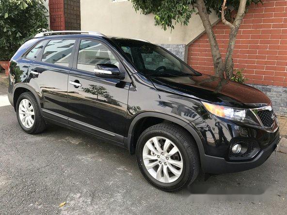 Bán xe Kia Sorento đời 2009, màu đen số tự động, giá 540tr