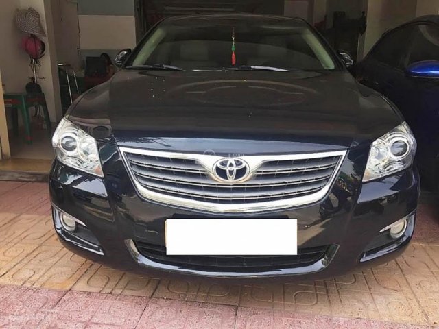 Bán Toyota Camry 2.4G đời 2008, màu đen, 625tr