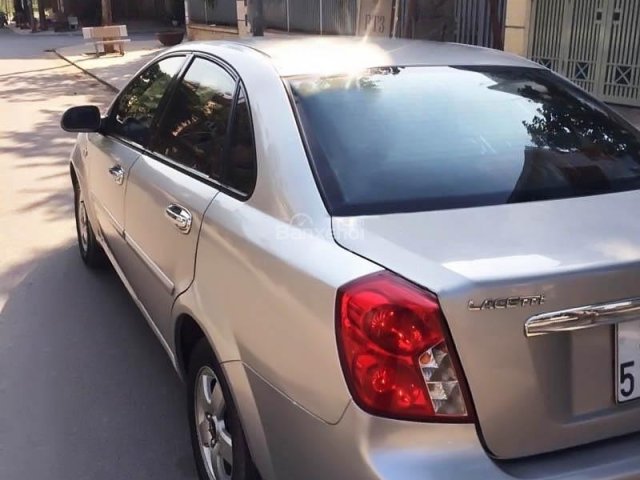 Bán Daewoo Lacetti EX đời 2009, màu bạc xe gia đình