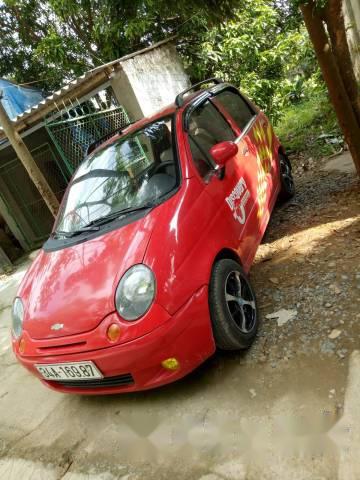 Bán xe cũ Daewoo Matiz đời 2007, màu đỏ số sàn