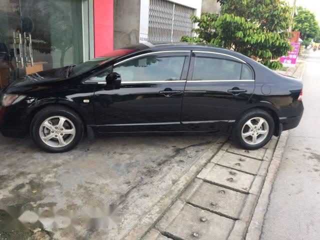 Bán ô tô Honda Civic đời 2008, màu đen 