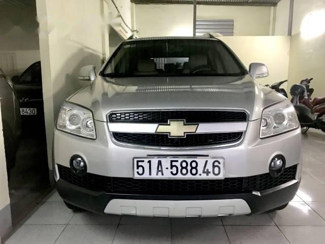 Bán Chevrolet Captiva LTZ đời 2008, màu bạc, giá chỉ 340 triệu