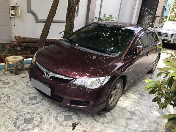 Bán xe cũ Honda Civic đời 2009, màu tím số sàn, 345tr