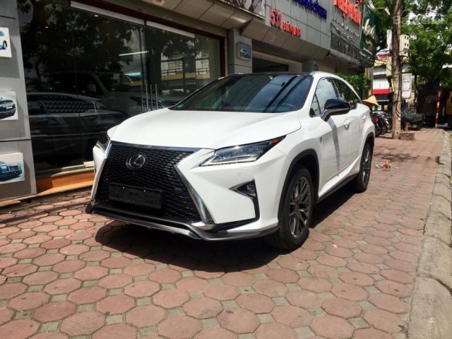 Bán Lexus RX350 Fsport đời 2017, màu trắng, nhập khẩu Mỹ, giá tốt thị trường. LH: 0948.256.912