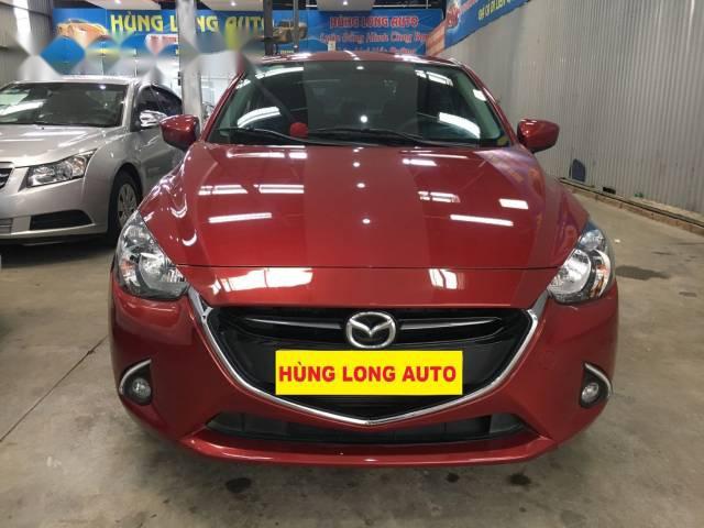 Bán xe cũ Mazda 2 1.5AT sản xuất 2016, màu đỏ, giá 528tr