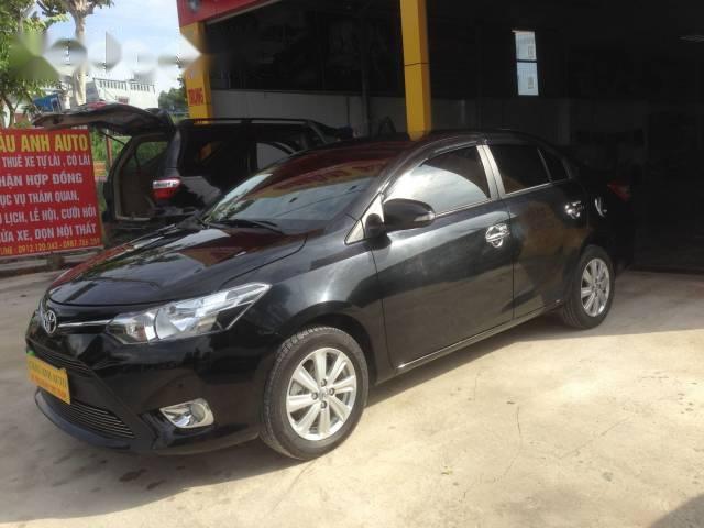 Bán xe cũ Toyota Vios đời 2016, màu đen