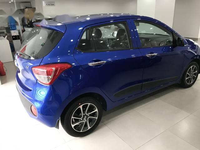 Bán ô tô Hyundai Grand i10 CKD đời 2017, màu xanh lam