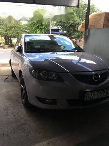 Cần bán Mazda 3 đời 2007, màu bạc