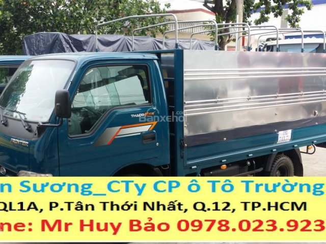 Bán xe tải Frontier K165S đời 2017, màu xanh lam