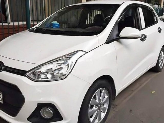 Bán Hyundai Grand i10 đời 2016, màu trắng, xe nhập số sàn